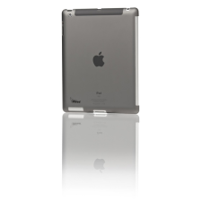 Vireo Apple iPad 2/3/4 Tok + Kijelzővédő fólia Átlátszó/Fekete (CV1310BLK) tablet tok