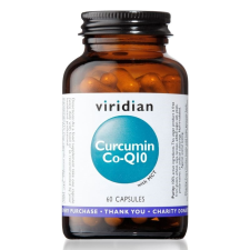 Viridian Curcumin Co-Q10 60 kapszula (kurkumin és Q10 koenzim) vitamin és táplálékkiegészítő