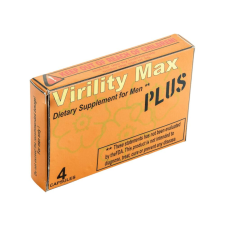 Virility Max Plus - étrend-kiegészítő kapszula férfiaknak (4db) potencianövelő