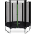 VirtuFit Trambulin gyerekeknek biztonsági hálóval - fekete - 140 cm