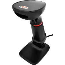Virtuos CCD HT-855A USB fekete (1D, 2D, QR) vonalkódolvasó