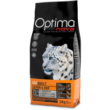 Visán Optimanova Cat Adult Salmon & Rice (2 x 8 kg) 16kg macskaeledel