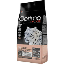 Visán Optimanova Cat Adult Salmon &amp; Potato Grain Free 2 kg macskaeledel