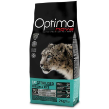 Visán Optimanova Cat Sterilised Chicken &amp;amp; Rice 2kg macskaeledel