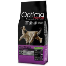 Visán Optimanova Dog Adult Medium Chicken &amp; Rice 12 kg kutyaeledel