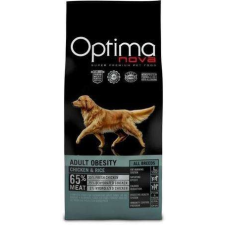 Visán Optimanova Dog Adult Obesity Chicken & Rice 2kg kutyaeledel