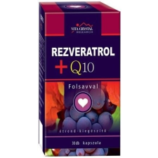 Vita crystal Rezveratrol+Q10 folsavval kapszula 30db vitamin és táplálékkiegészítő