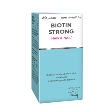 Vitabalans BIOTIN Strong Hair &amp; Nail tabletta Vitabalans (60db) vitamin és táplálékkiegészítő