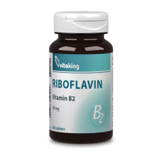 VitaKing B2 vitamin Riboflavin 40mg (60) tabletta vitamin és táplálékkiegészítő