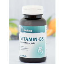 VitaKing B5 Pantoténsav 200mg (90) lágykapszula vitamin és táplálékkiegészítő