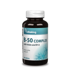  Vitaking b-50 vitamin tabletta 60 db vitamin és táplálékkiegészítő