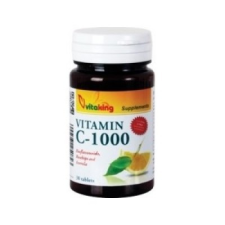 VITAKING C-1000 TABLETTA CSIKPEBOGYÓVAL 30DB vitamin és táplálékkiegészítő