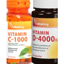 VitaKing C 1000 tabletta + D3 4000 Immun duo pack Vitaking vitamin és táplálékkiegészítő