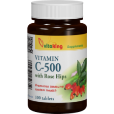 VitaKing C-500 csipkebogyóval (100 tabletta) vitamin és táplálékkiegészítő