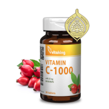 VitaKing C-Vitamin 1000mg 30db Tabletta csipkebogyóval vitamin és táplálékkiegészítő