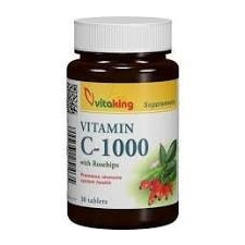 VitaKing C-vitamin 1000mg  tabletta - 30db tabletta vitamin és táplálékkiegészítő