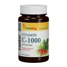 VitaKing C-vitamin 1000mg tabletta - 30db tabletta vitamin és táplálékkiegészítő