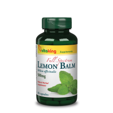 VitaKing Citromfű levél 500 mg - 60 db gyógyhatású készítmény