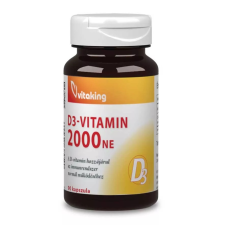 VitaKing D3-vitamin 2000NE (90) kapszula vitamin és táplálékkiegészítő