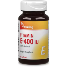 Vitaking E-400 IU természetes (60) lágykapszula vitamin és táplálékkiegészítő