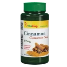 VitaKing Fahéj 375mg (90) kapszula vitamin és táplálékkiegészítő