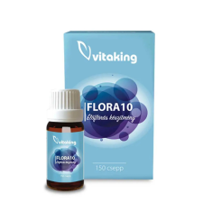VitaKing FLORA10 élőflórás készítmény 150 csepp 6 ml vitamin és táplálékkiegészítő