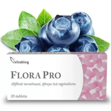  VITAKING FLORA PRO  RÁGÓTABLETTA  30X vitamin és táplálékkiegészítő