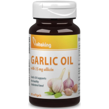  Vitaking Fokhagymaolaj 15mg Allicin (90) lágykapszula vitamin és táplálékkiegészítő
