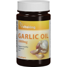 VitaKing Fokhagymaolaj kapszula 1000 mg 90 softgels Vitaking vitamin és táplálékkiegészítő