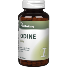 VitaKing Jód 150µg tengeri moszatból 240 tabletta vitamin és táplálékkiegészítő