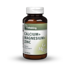 VITAKING – KALCIUM-MAGNÉZIUM-CINK 100x tabletta vitamin és táplálékkiegészítő