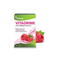 Vitaking Kft. VitaDrink Italpor Vitaminokkal 88 g (10 csomag) vitamin és táplálékkiegészítő
