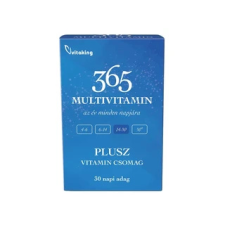 Vitaking Kft. Vitaking 365 Multivitamin PLUSZ csomag 30db vitamin és táplálékkiegészítő