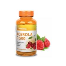 Vitaking Kft. Vitaking Acerola C-500 rágótabletta 40 db édesítővel vitamin és táplálékkiegészítő