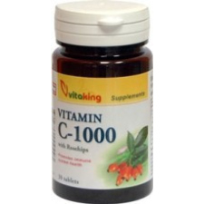 Vitaking Kft. Vitaking C-1000 Csipkebogyóval (30) tabletta vitamin és táplálékkiegészítő