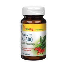 Vitaking Kft. Vitaking C-vitamin  500 mg csipkebogyó tabletta 100x vitamin és táplálékkiegészítő