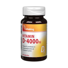 Vitaking Kft. Vitaking D-vitamin 4000NE kapszula 90x vitamin és táplálékkiegészítő