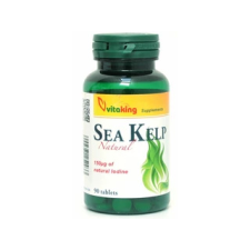 Vitaking Kft. Vitaking Sea Kelp (jód) tengeri moszat tabletta 90 db vitamin és táplálékkiegészítő