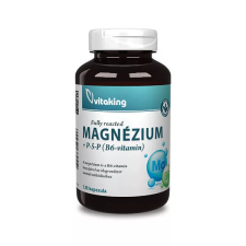 VitaKing Magnézium Biszglicinát + B6 (P5P) vitamin 120 kapszula vitamin és táplálékkiegészítő