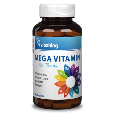 VITAKING MEGA VITAMIN TINÉDZSEREKNEK TABLETTA 90DB vitamin és táplálékkiegészítő