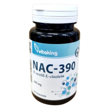 VitaKing NAC-390mg kapszula 60db vitamin és táplálékkiegészítő