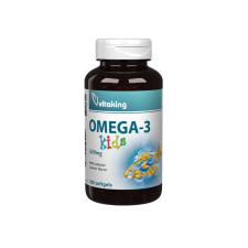 VitaKing Omega-3 500mg Kids Kapszula - 100db vitamin és táplálékkiegészítő