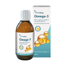 VitaKing Omega-3 halolaj 150ml vitamin és táplálékkiegészítő
