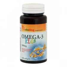 VitaKing Omega-3 Kids gélkapszula vitamin és táplálékkiegészítő