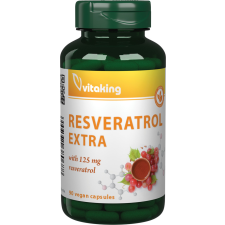 Vitaking Rezveratrol Extra 125 mg 90 db vitamin és táplálékkiegészítő