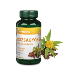 VitaKing Rózsagyökér 1000mg Rhodiola Rosea kapszula 60db vitamin és táplálékkiegészítő