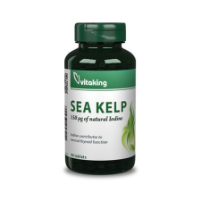 VitaKing Sea Kelp (jód) nyomelem 90 tabletta Vitaking vitamin és táplálékkiegészítő