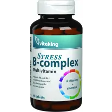  Vitaking stressz b-complex tabletta 60 db vitamin és táplálékkiegészítő