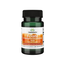 VitaKing Swanson Folát (5-MTHF) 800 mcg / 30 db növényi kapszula vitamin és táplálékkiegészítő