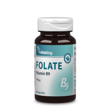 VitaKing Szerves Folát 400 µg (B9-vitamin) - 60 db vitamin és táplálékkiegészítő